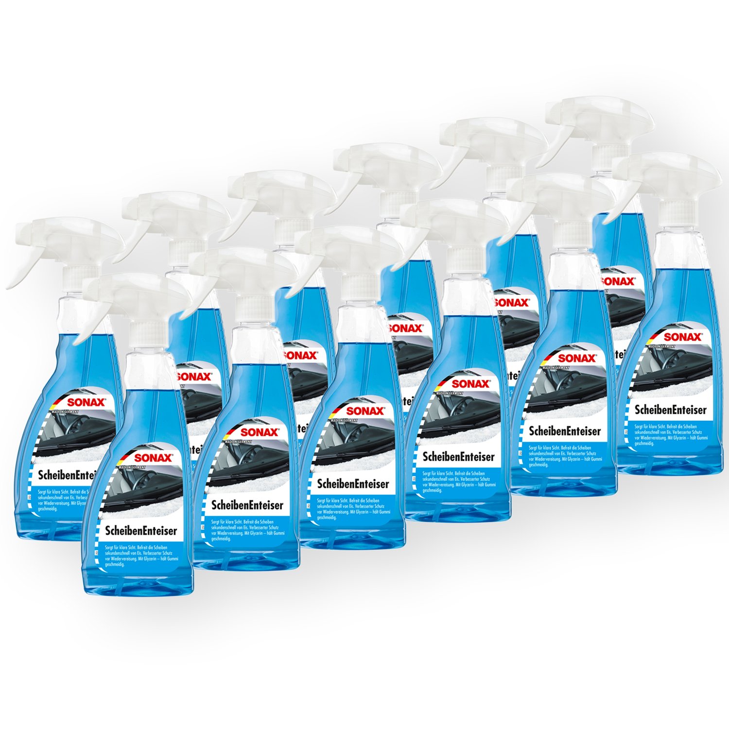 SONAX 12x Scheibenenteiser 500 ml 03312410