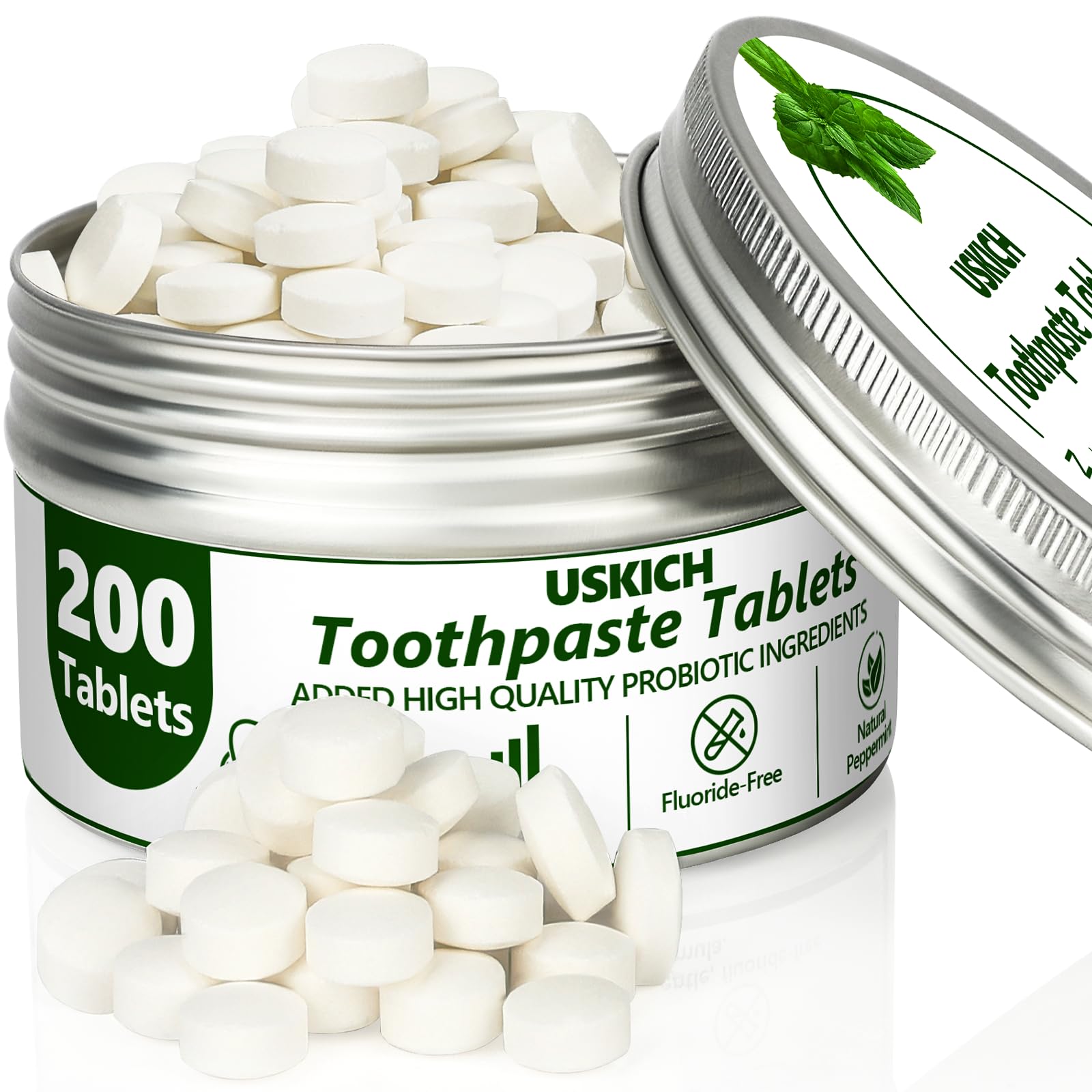 Amazon.com: 200 Pcs Toothpaste Tablets,Nano Hydroxyapatite with
