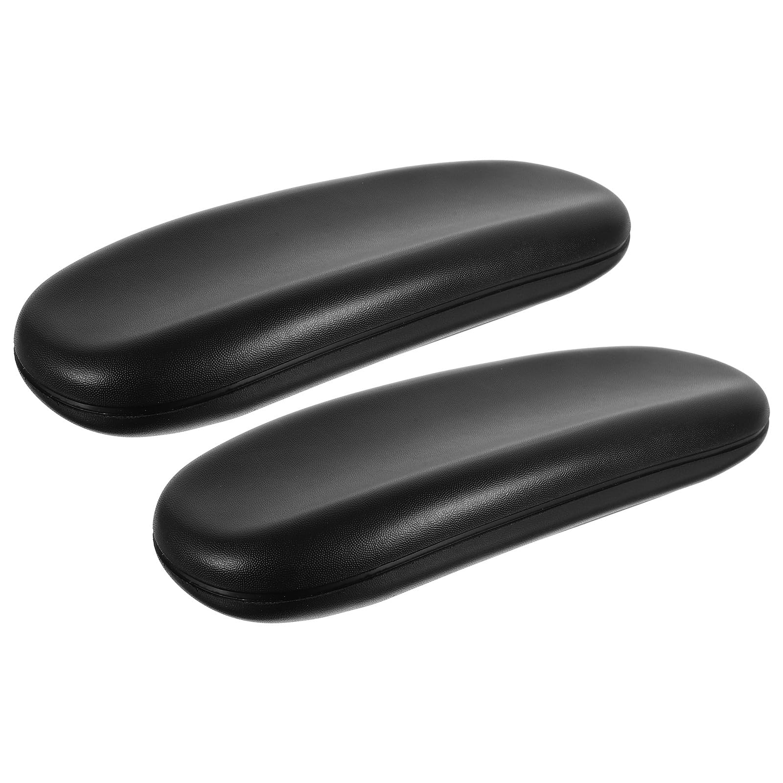 OSALADI Reposabrazos Ajustables para Silla de Oficina y Giratoria, Acolchado Cómodo de PU Negro, Adecuado para Trabajadoras Embarazadas y Oficina