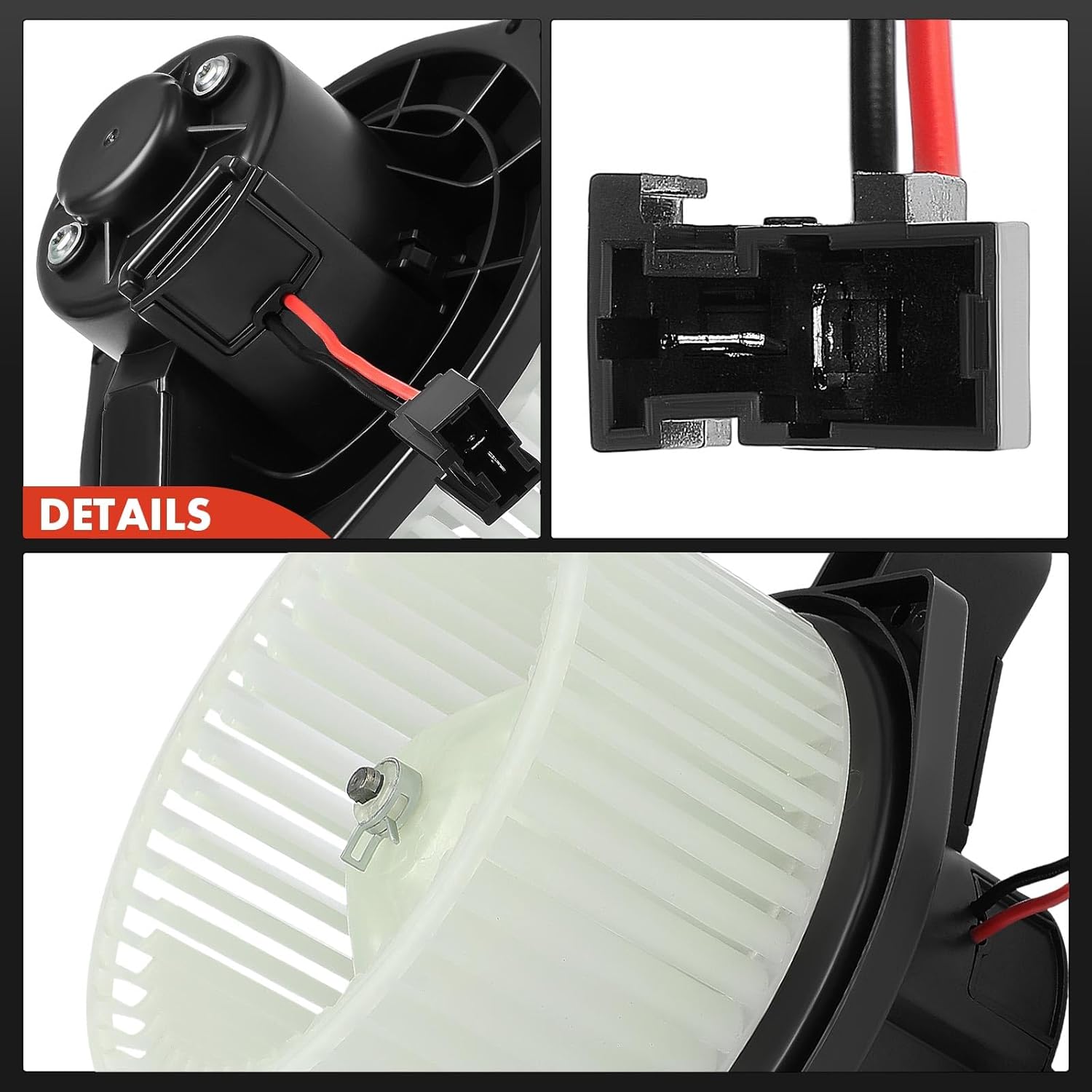 A-Premium Front HVAC Heater Blower Motor Compatible with Chevrolet, GMC & Isuzu Vehicles - Colorado/Canyon 2004-2012, SSR 2003-2006, i-280/i-350 2006-2006, i-290/i-370 2007-2008