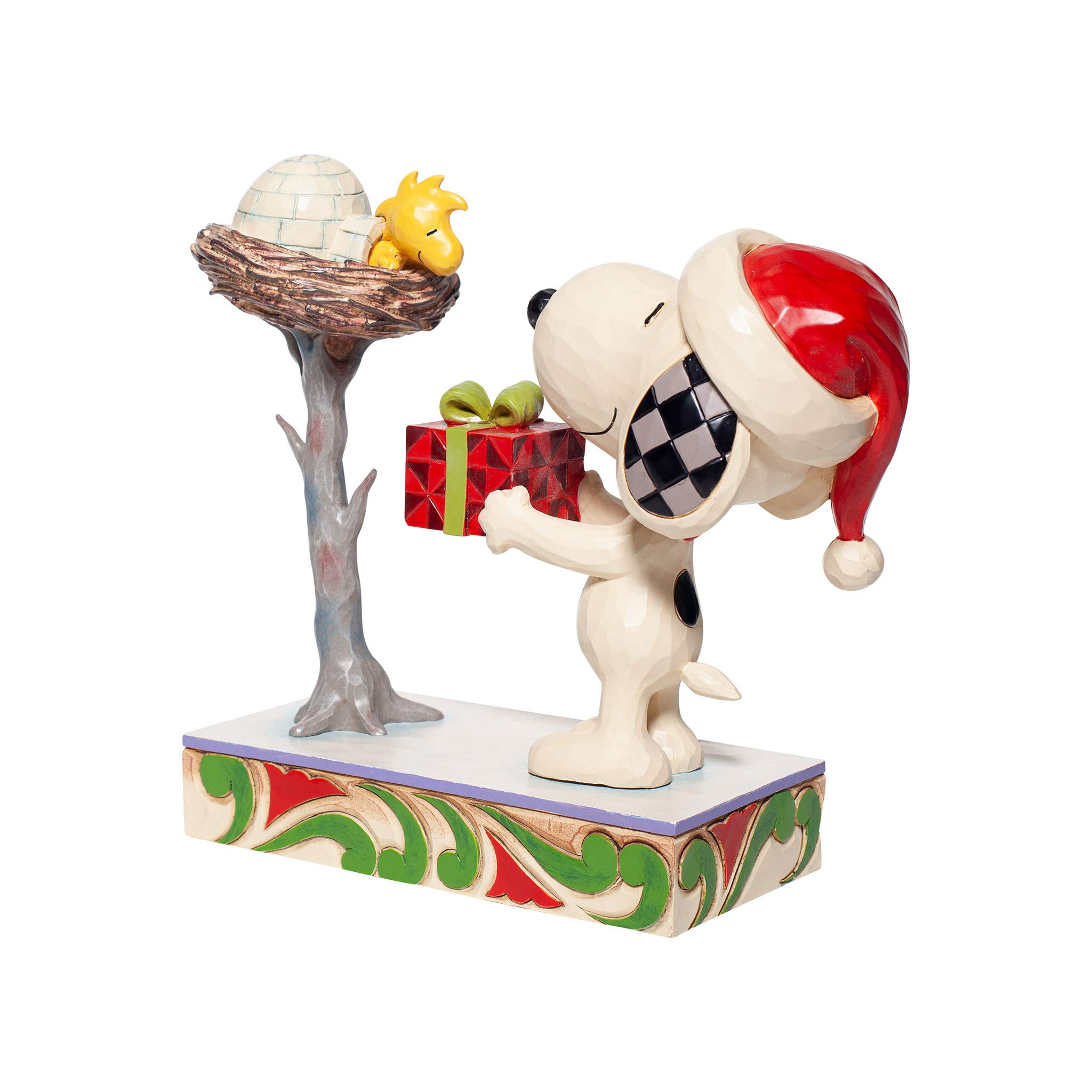 Amazon.co.jp: enesco Jim Shore スヌーピー&ウッドストック