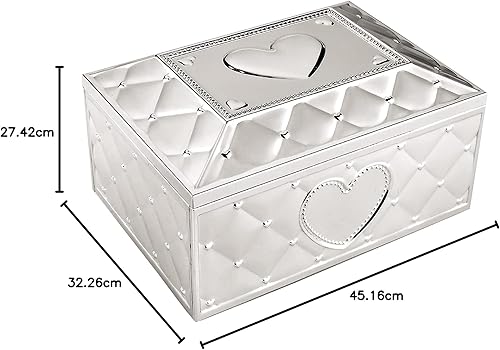 Miniatura 6 de Joyero de bailarina de metal para recuerdos de la niñez de Lenox Metal Blanco individual