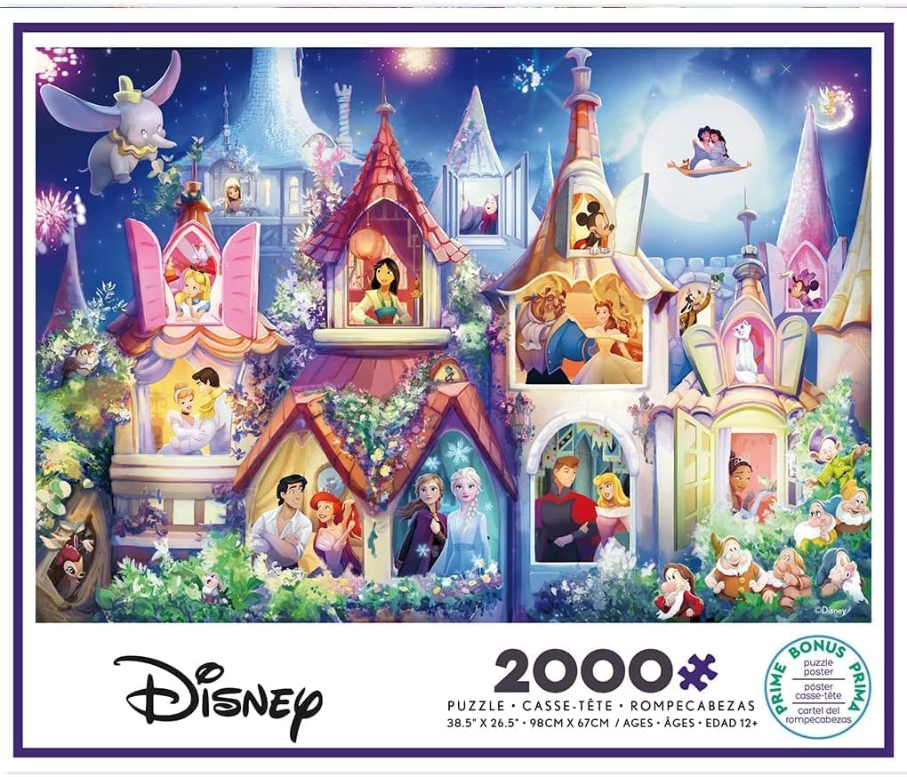 Ceaco - Disney - Princess Castle - 2000 Piece Jigsaw Puzzle