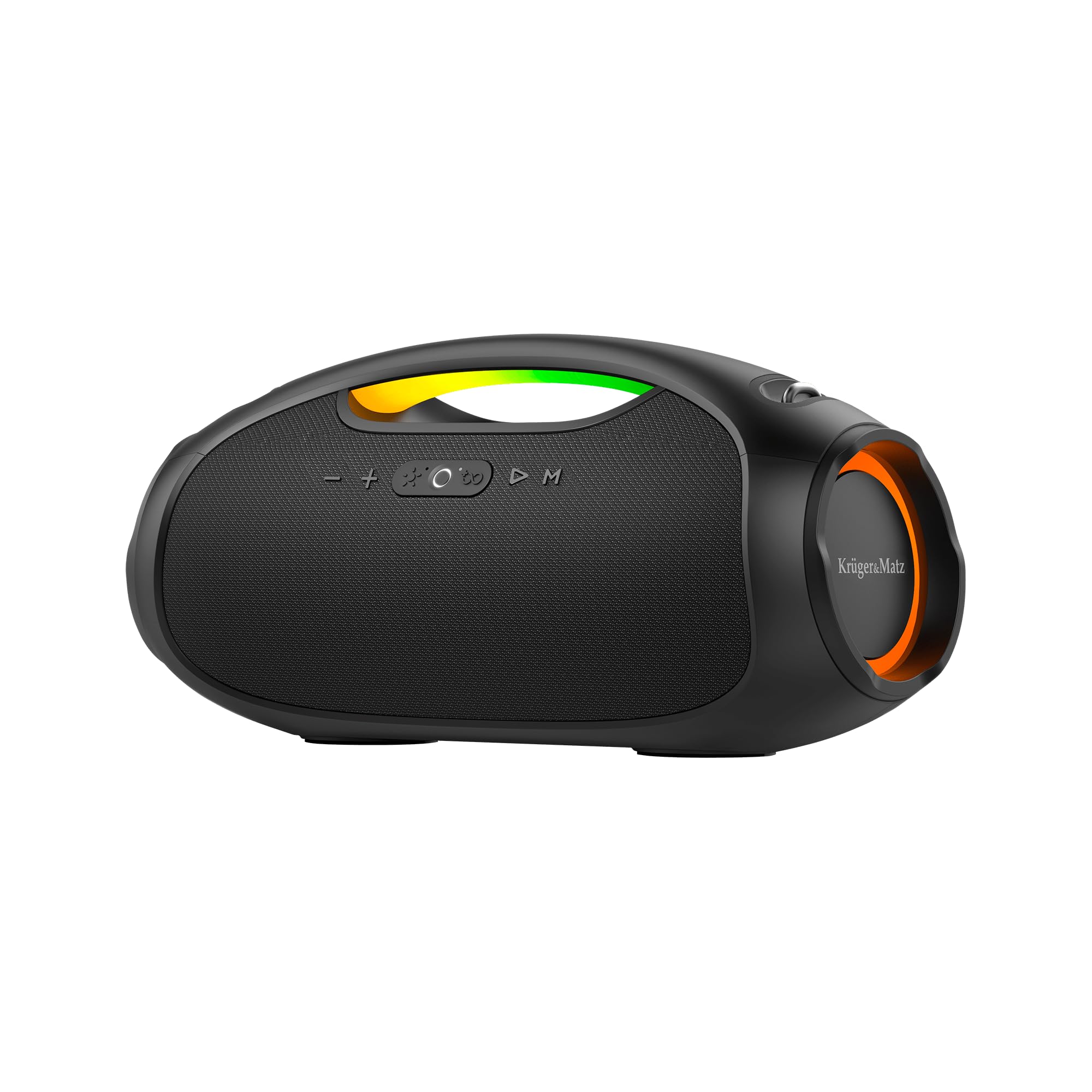 Krüger&Matz Głośnik Bezprzewodowy Bluetooth Street X-BASS Moc 60 W Ochrona IPX6 Podświetlenie RGB KM0572