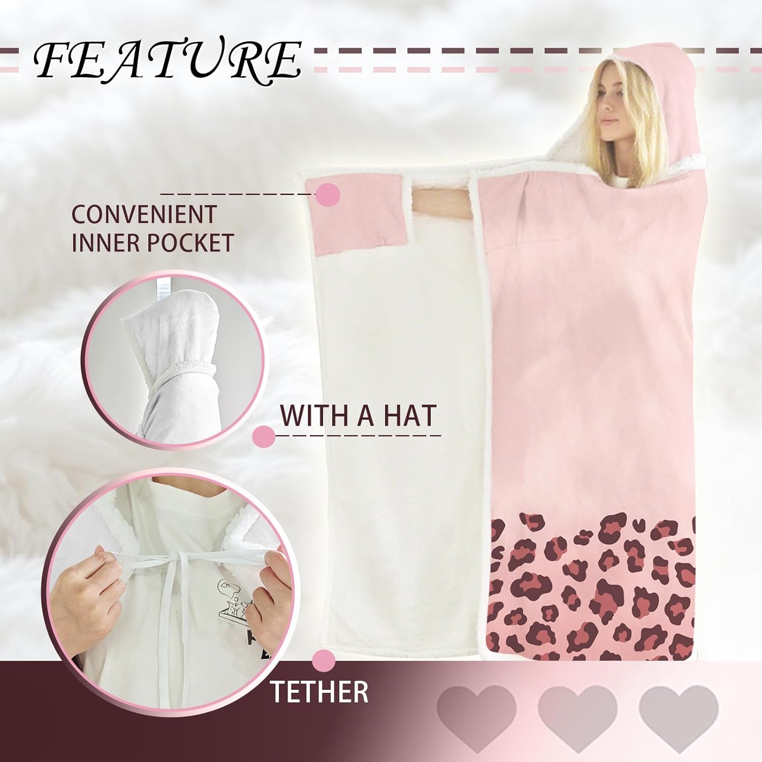 Wearable Blanket Hoodie