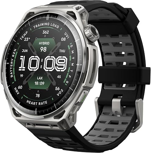 Amazfit Balance 3 GPS Smartwatch, 48mm 1.5"AMOLED Sapphir… - 1