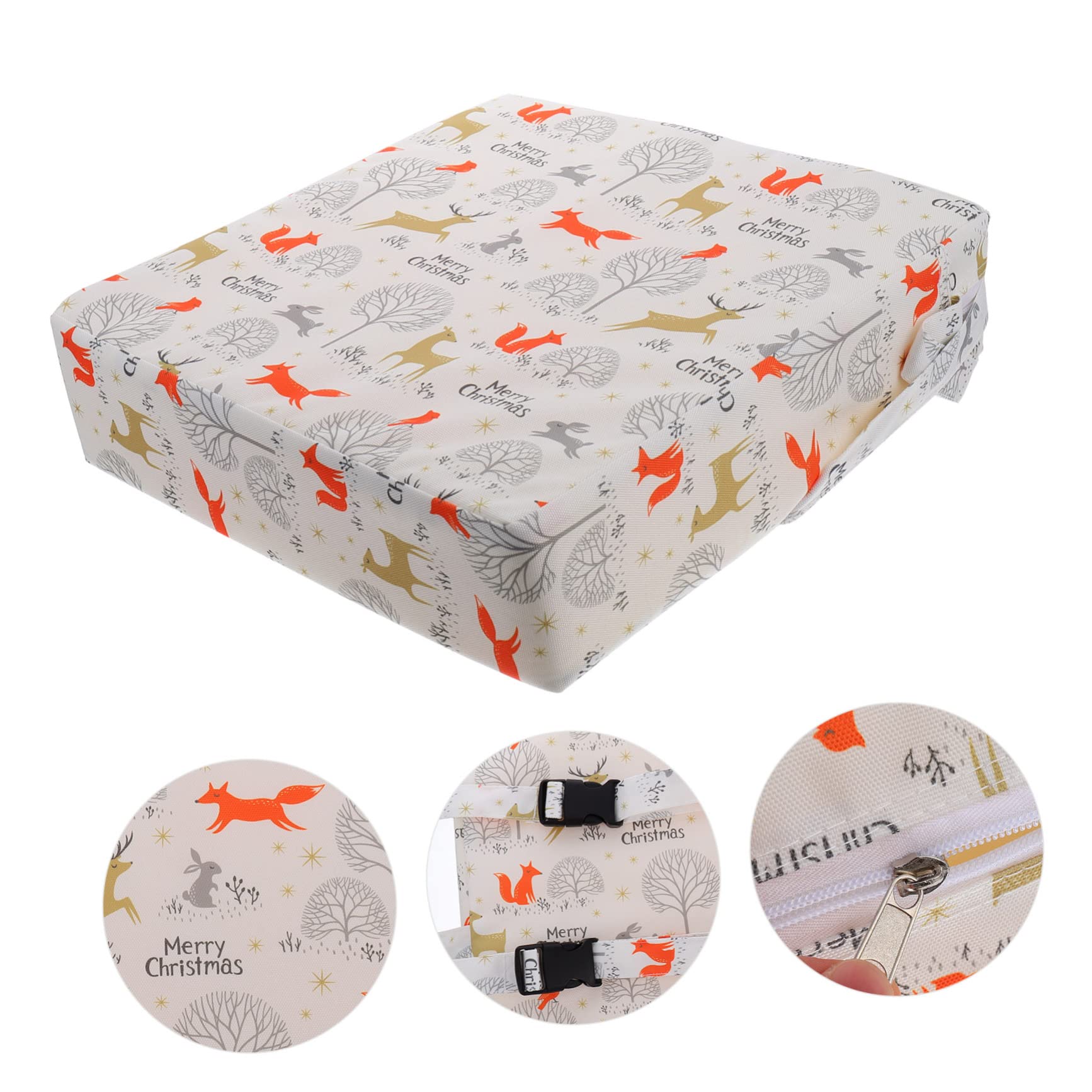 TOYANDONA Cojín Elevador Para Silla De Comedor Colchón Creciente Cojín Del Asiento Elevador Para Niños Refuerzo Para Niños Material De Poliéster Impermeable. Mantel Alumno Silla Del Comedor