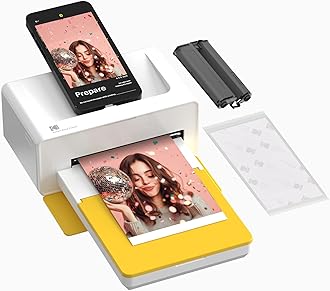 – KODAK Dock Plus 4PASS Instant Photo Printer (4x6) + 10 Sheets