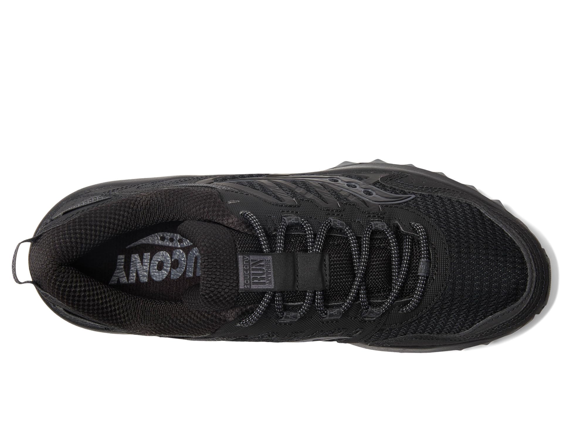 Saucony Unisex Grid Peak Sneaker, Black, 10 US Men