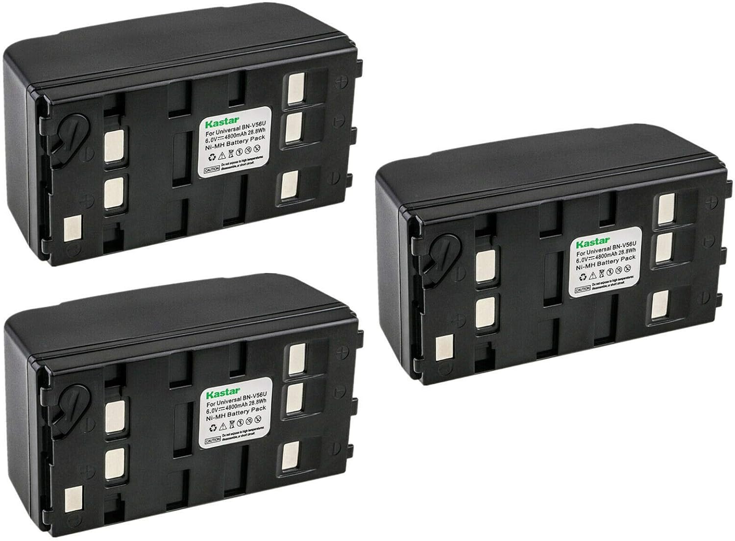 Kastar 1-Pack Ni-MH Battery 6V 4800mAh Compatible with Duracel DR10 DR10AA Battery, Duracel DR11 PC-DR11 DR11AA CPI-IRIS 2 ISAP HH750 ISI Vision III Iris NightSight Cameras