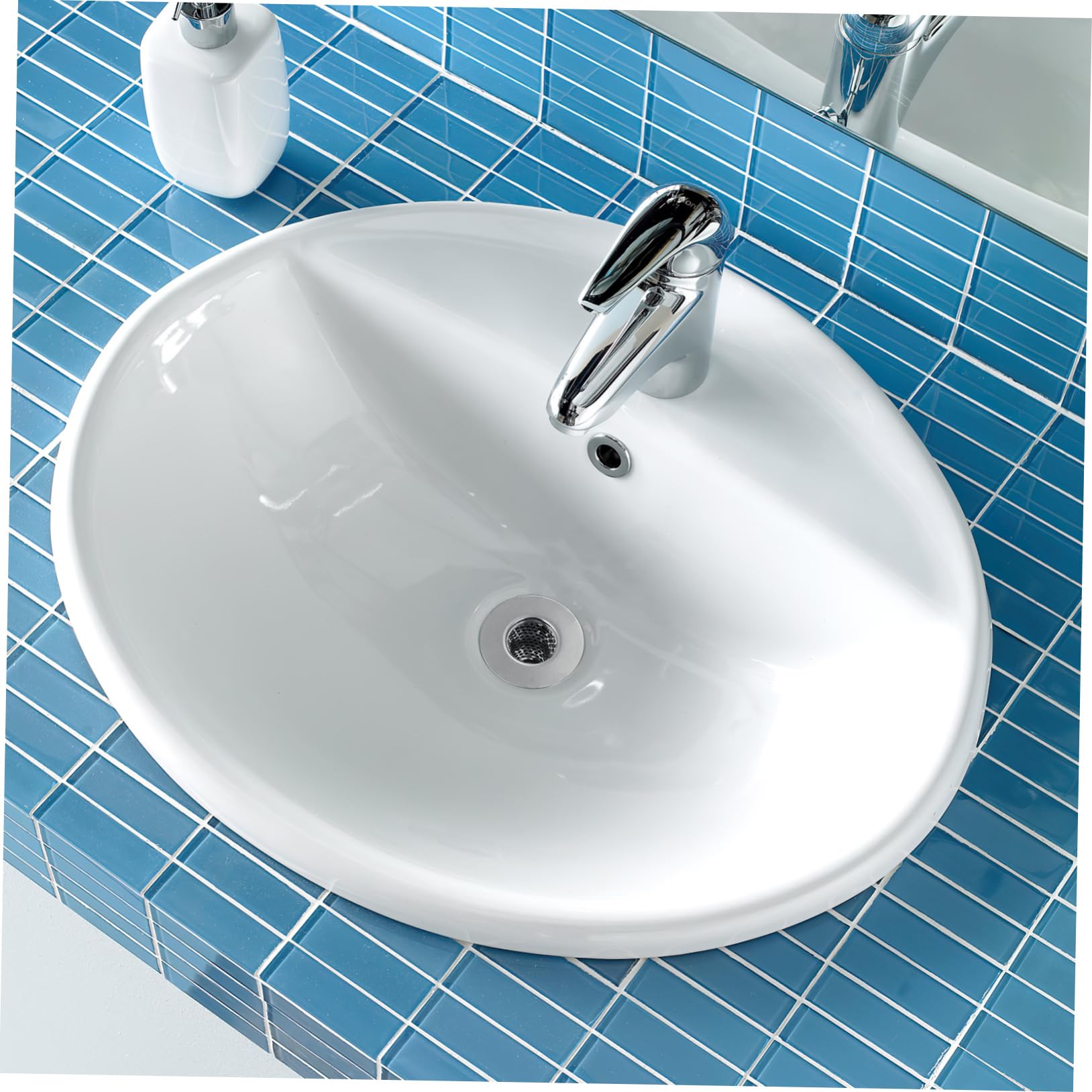 Operitacx Filtro De Acero Inoxidable Tope De Desagüe del Fregadero Drenar Bañera Tapón De Desagüe Colador De Pelo para Fregadero Cesta del Colador De Sumideros Silver 6 Piezas X 4