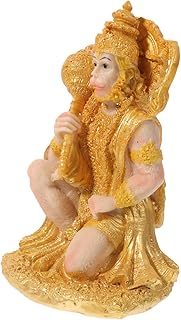 樹脂製猿神像 ハヌマーン像 宗教工芸品 装飾フィギュア 小型神像 置物 芸術的質感 室内飾り 写真撮影小道具