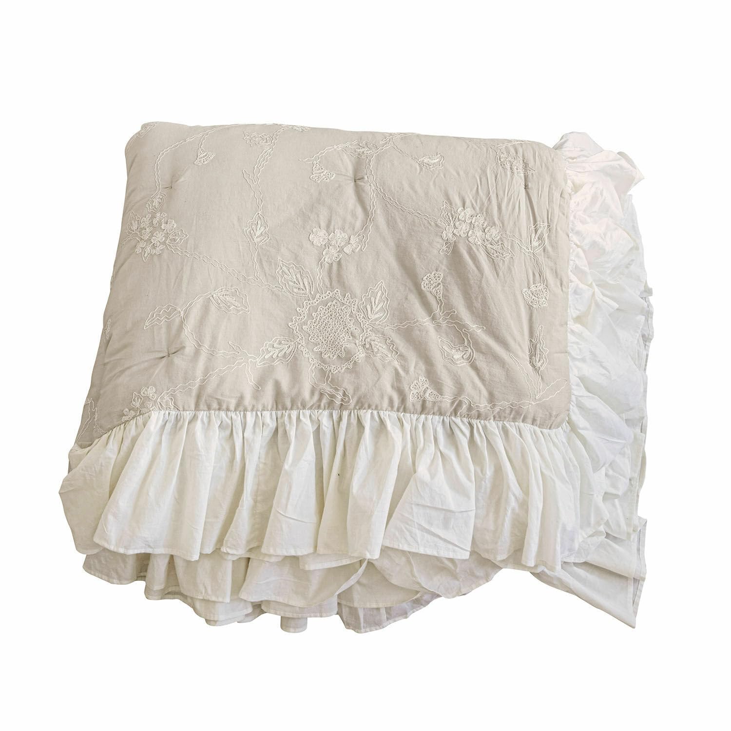 Loberon Quilt Clarissa, grau
