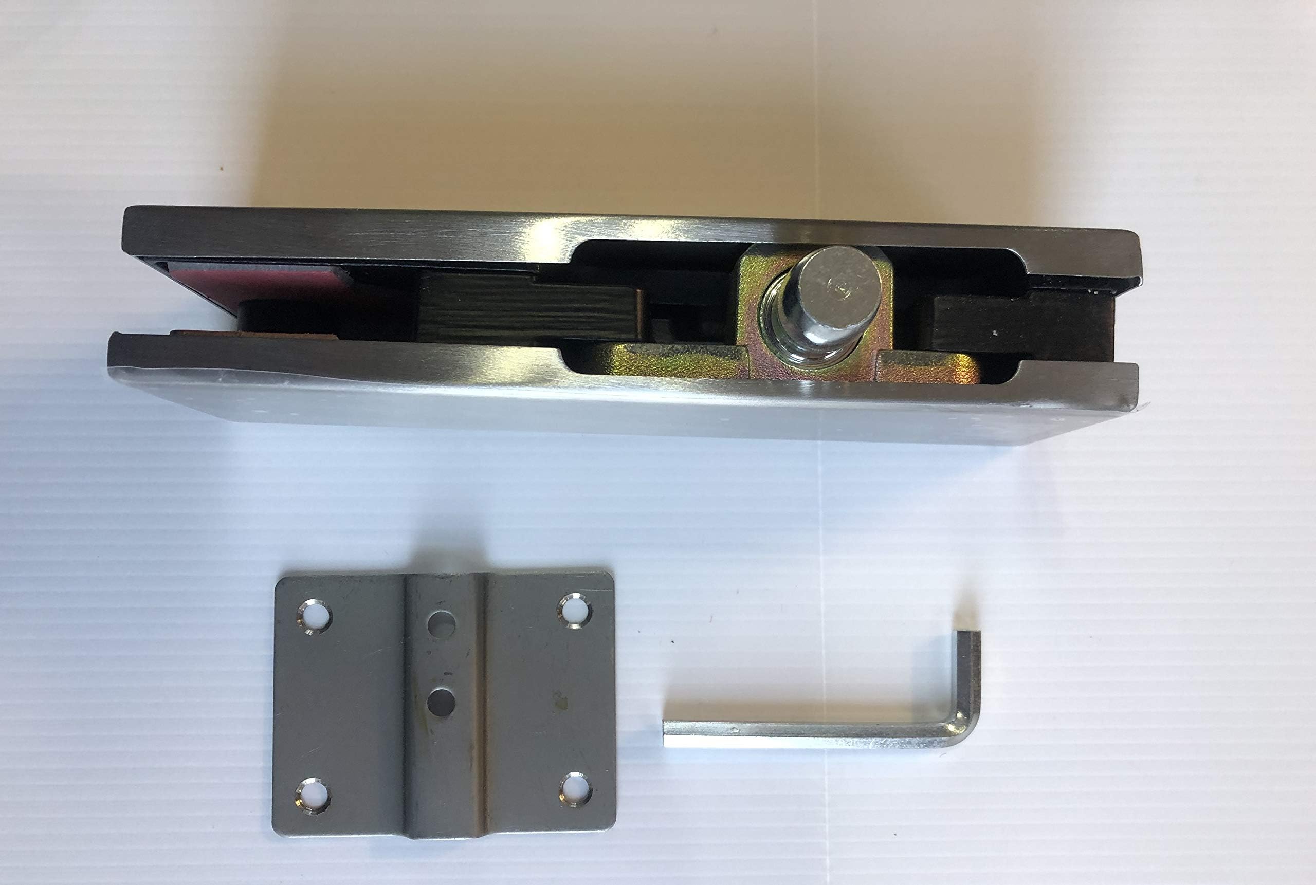 KBA Top Pivot Door Patch Fitting for Glass Doors with Wall Plate (PT20)