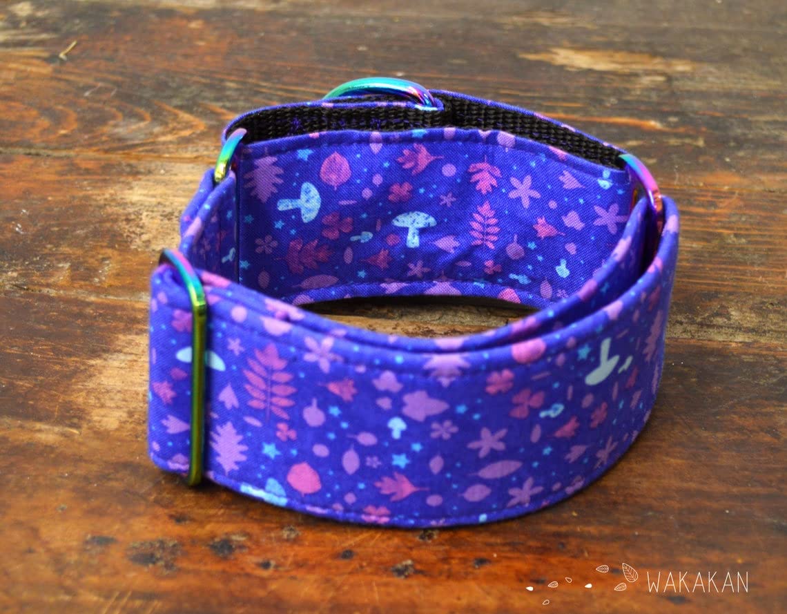 Collar Martingale Para Perro: Magical, Hecho a Mano en España por Wakakán