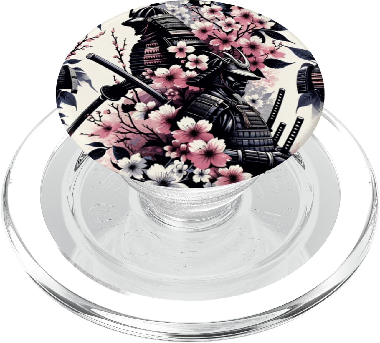 Cherry Blossom Design Sakura and Cherry Blossom PopSockets PopWallet for MagSafe