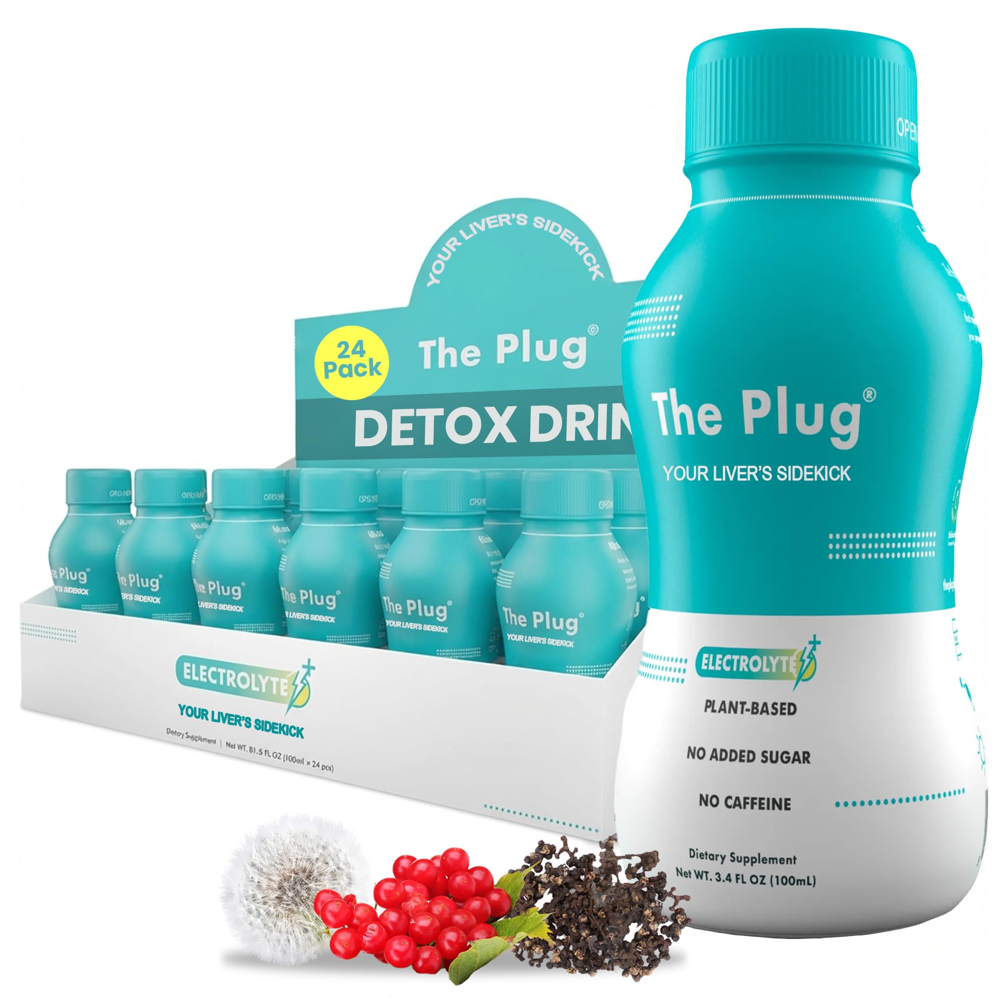 Amazon.com: The Plug Liver Cleanse Detox & Repair Drink - Plant