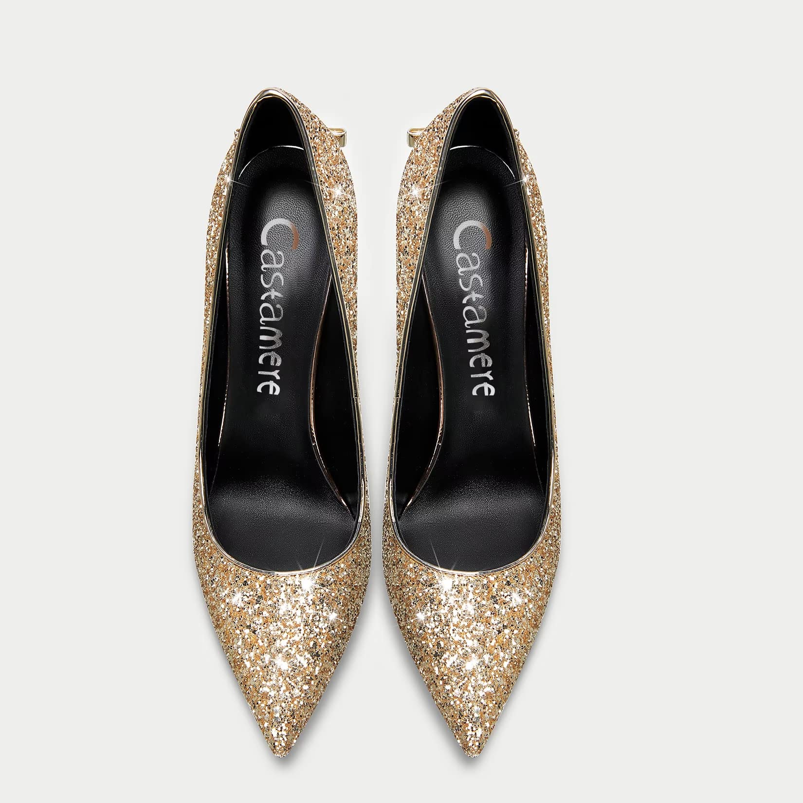 Castamere Mujer Aguja Alto High Heel Cerrado el Dedo del pie Puntiaguada Punta Slip-on Pumps Nudo Arco de Boda Fiesta Sexy Dress Clásico Zapatos