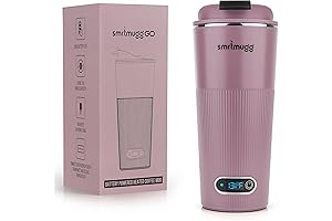 GO Heated Coffee Mug, Travel Mug: Indulge in Warm Beverages Everywhere