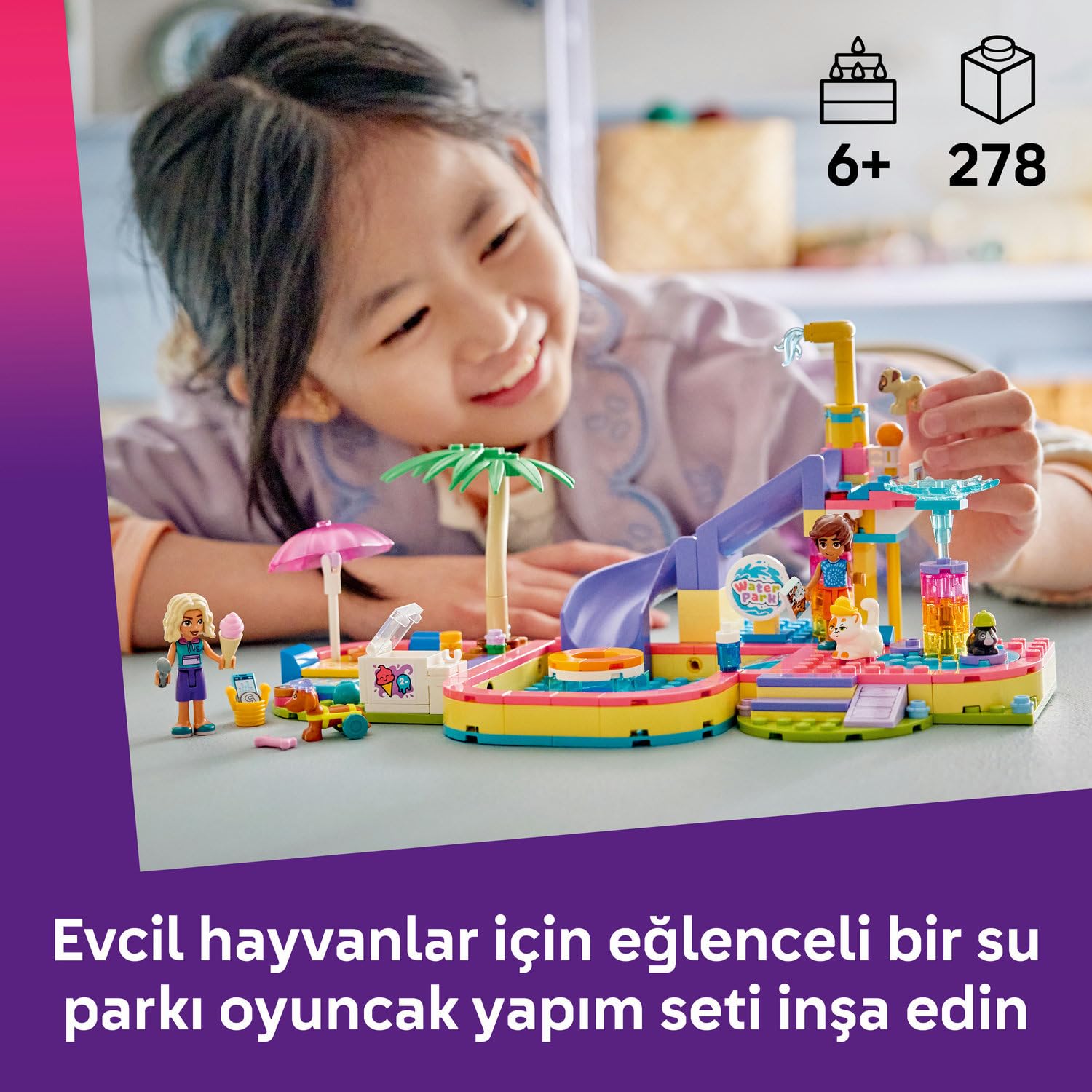 LEGO Friends Su Parkında Eğlence 42676