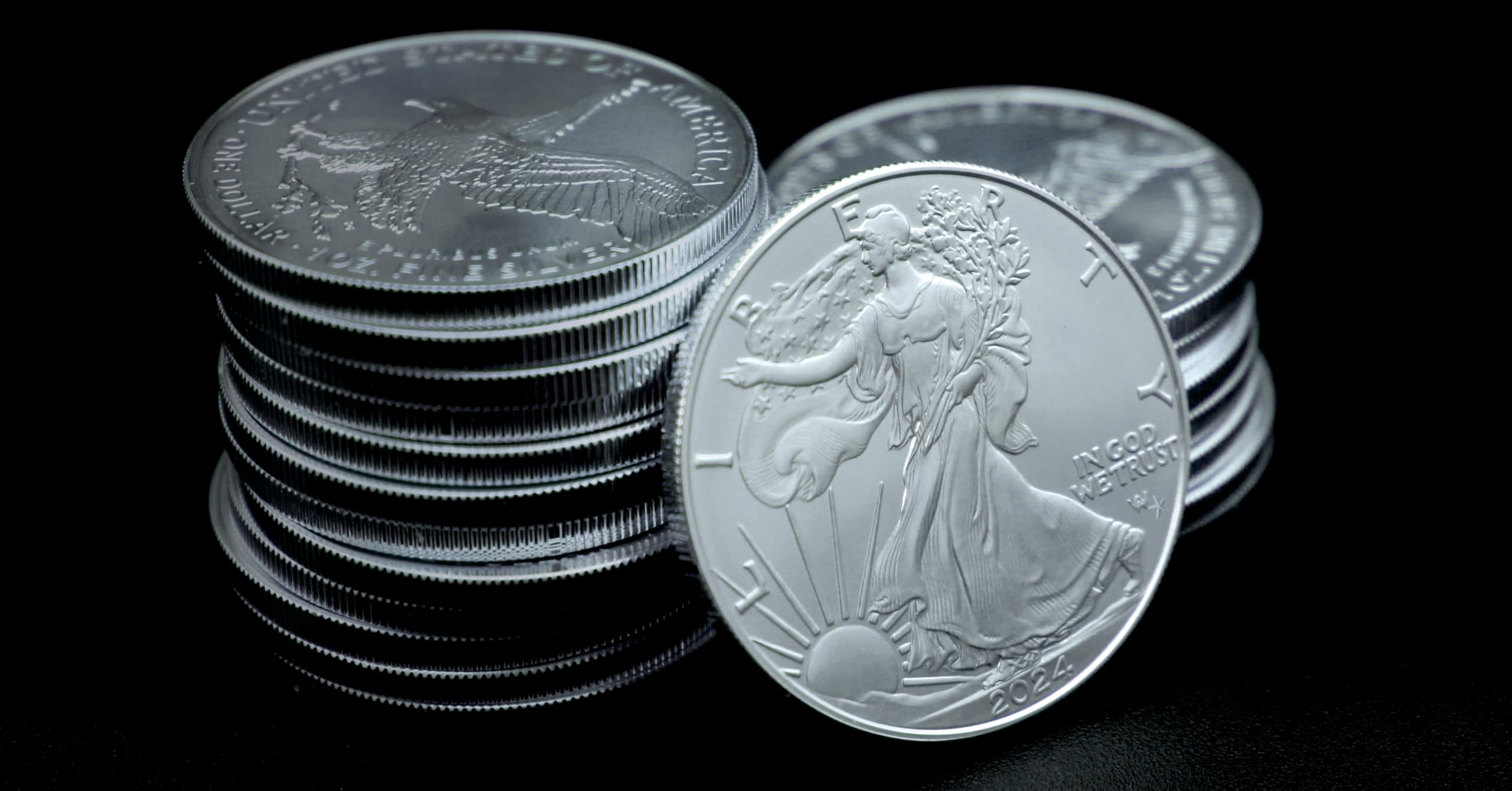 2024 American Silver Eagle (Star Privy) - 1 oz Coin -6 2024 American Silver Eagle (Star Privy) - 1 oz Coin -6