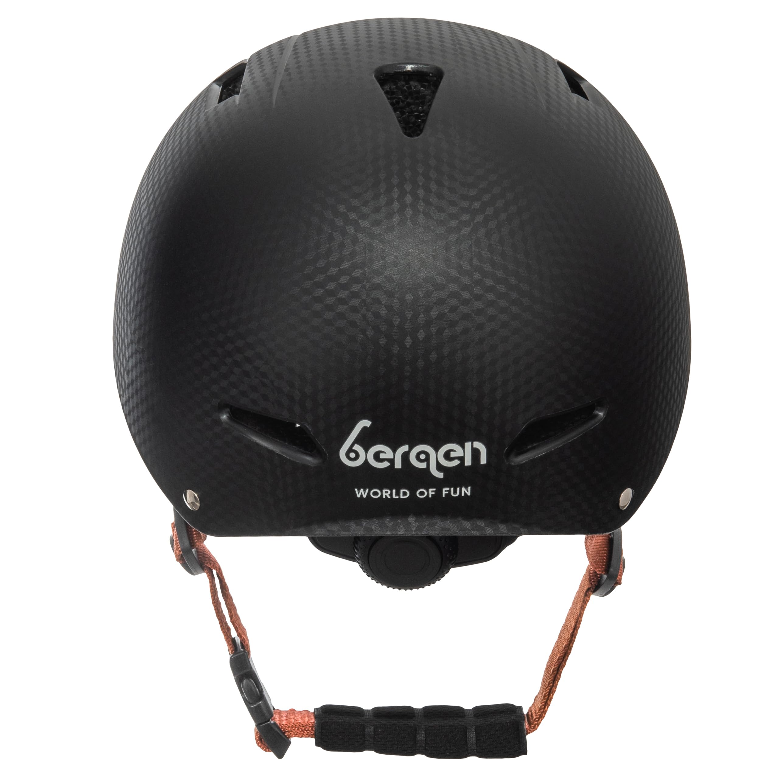 Bergen Dziecięcy kask rowerowy Scout 46-56 cm, lekki kask dziecięcy z regulacją rozmiaru, dobra wentylacja, bezpieczny i wygodny, na rower, skuter, skate, kask dla chłopców i dziewczynek