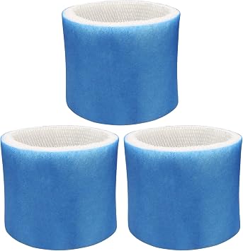 Smilyan 3 Pack Upgraded Blue Mesh Treated Layer HC-14 Humidifier Replacement Wicking Filter E for Honeywell HCM-6009 HCM-6011 HEV680 HEV685 Series Humidifier, Part # HC14PF3 HC-14V1 HC-14 HC-14N