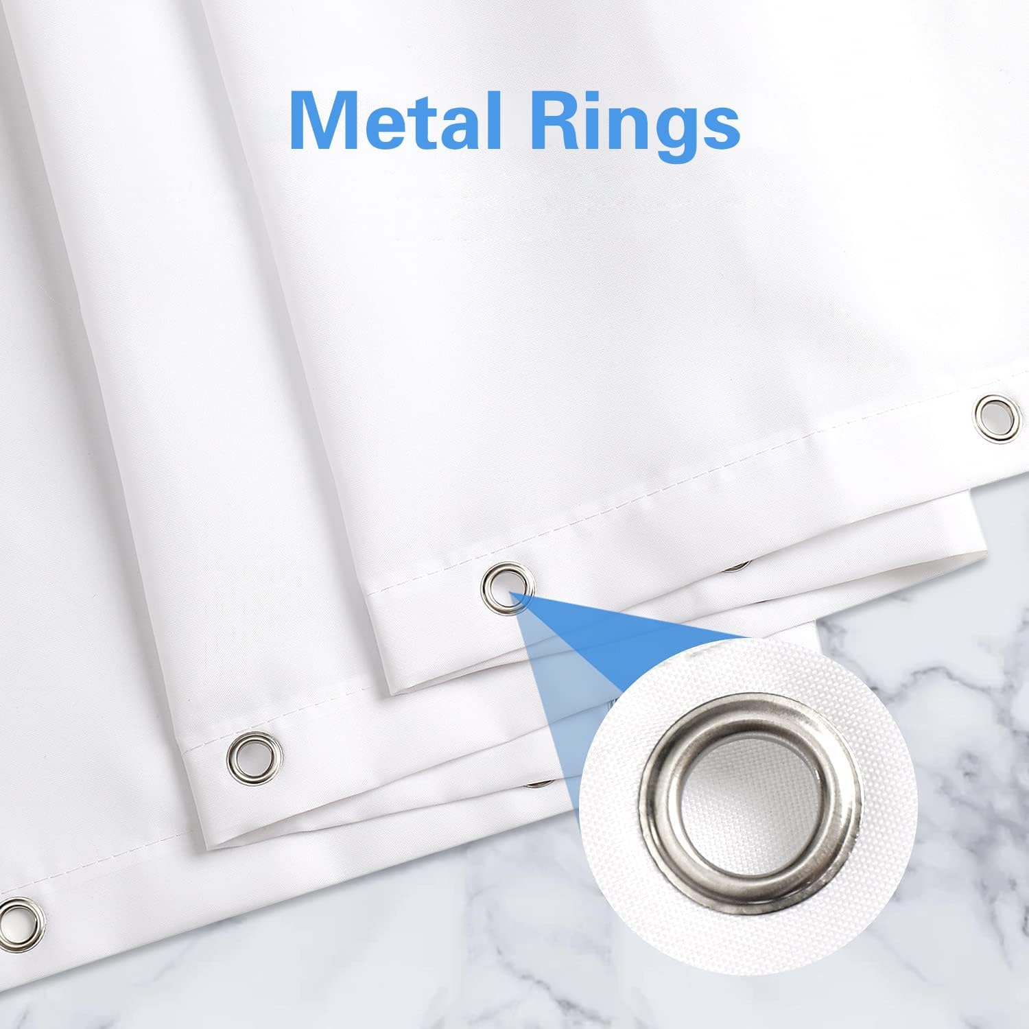 Nature Waterfall Shower Curtain Green Forest Tree Spa Water Lake Landscape Jungle Rainforest Plant Rustic Scenery Bathroom Curtains Polyester Fabric with Hooks 138Wx70H inch