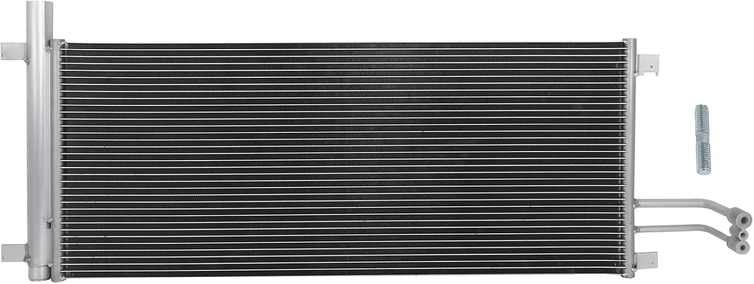 A/C AC Condenser Compatible with 2016-2019 for Cadillac Escalade Base 6.2L 2017-2019 for Chevrolet Tahoe Premier 5.3L 2017-2019 for GMC Yukon XL SLT 5.3L, Replaces 4282 10694