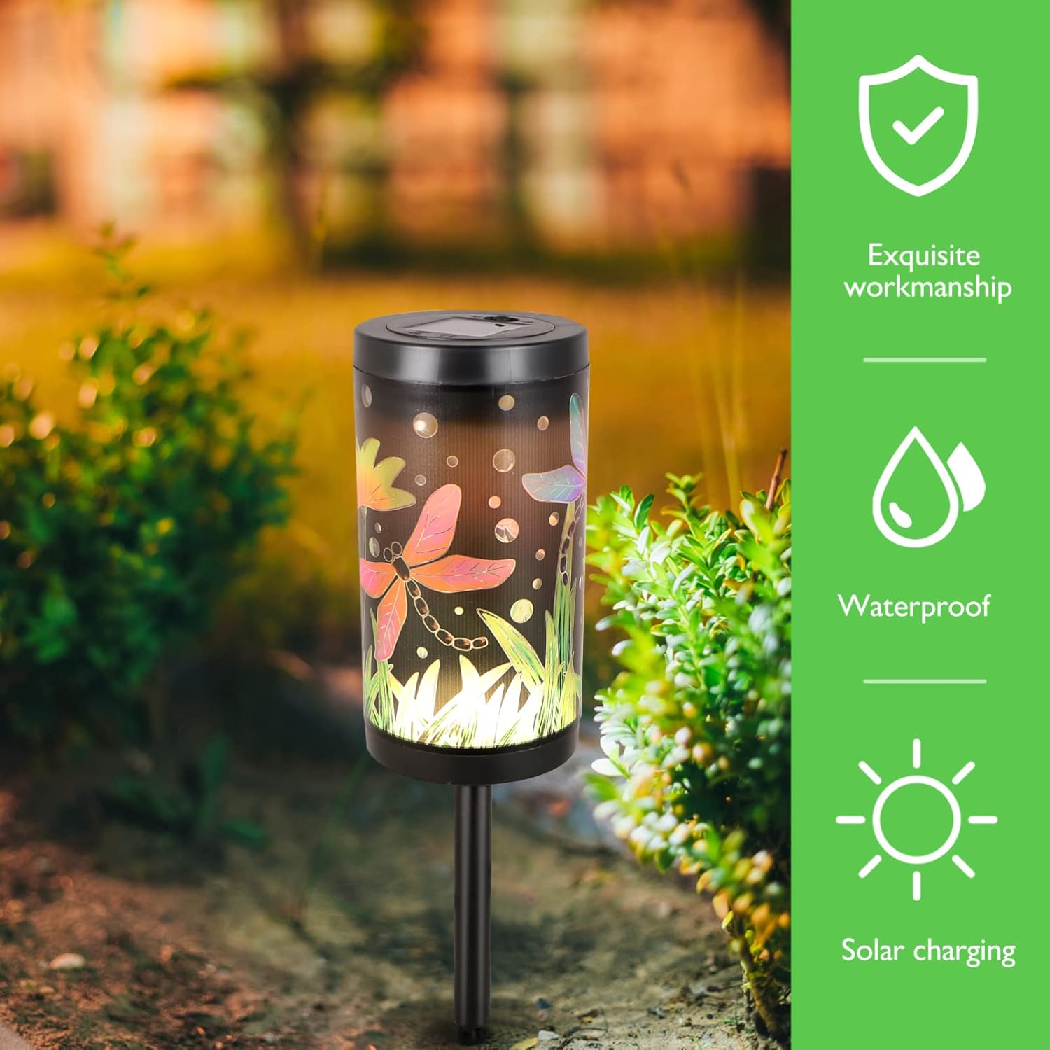 Led Garden Lights Solar LanternOutdoor, Garden Decorative Landscape Lamp