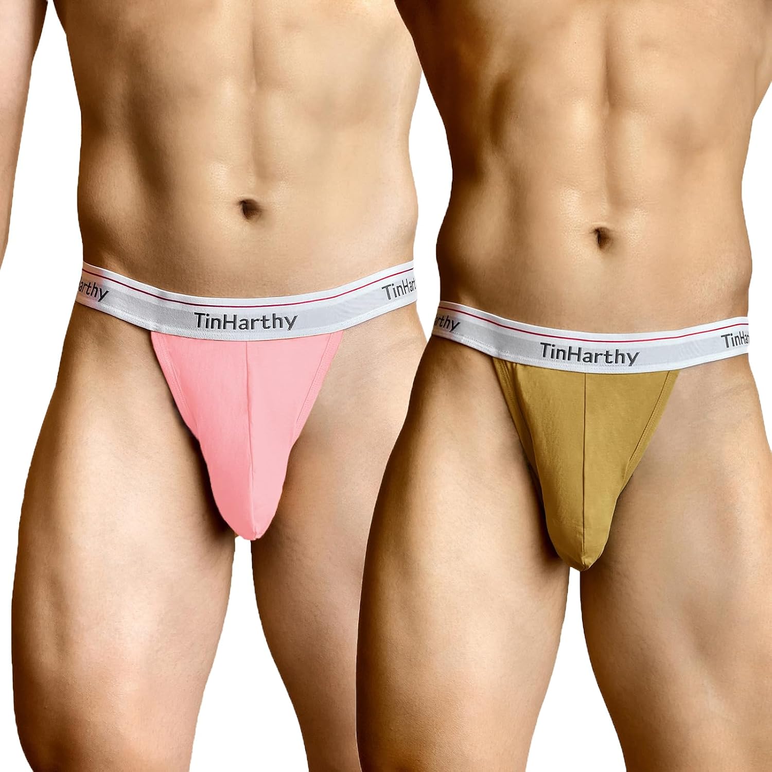 Men G-String T-Back Thongs Cotton Breathable Underpants Jock Strap for Male Athletic Supporters