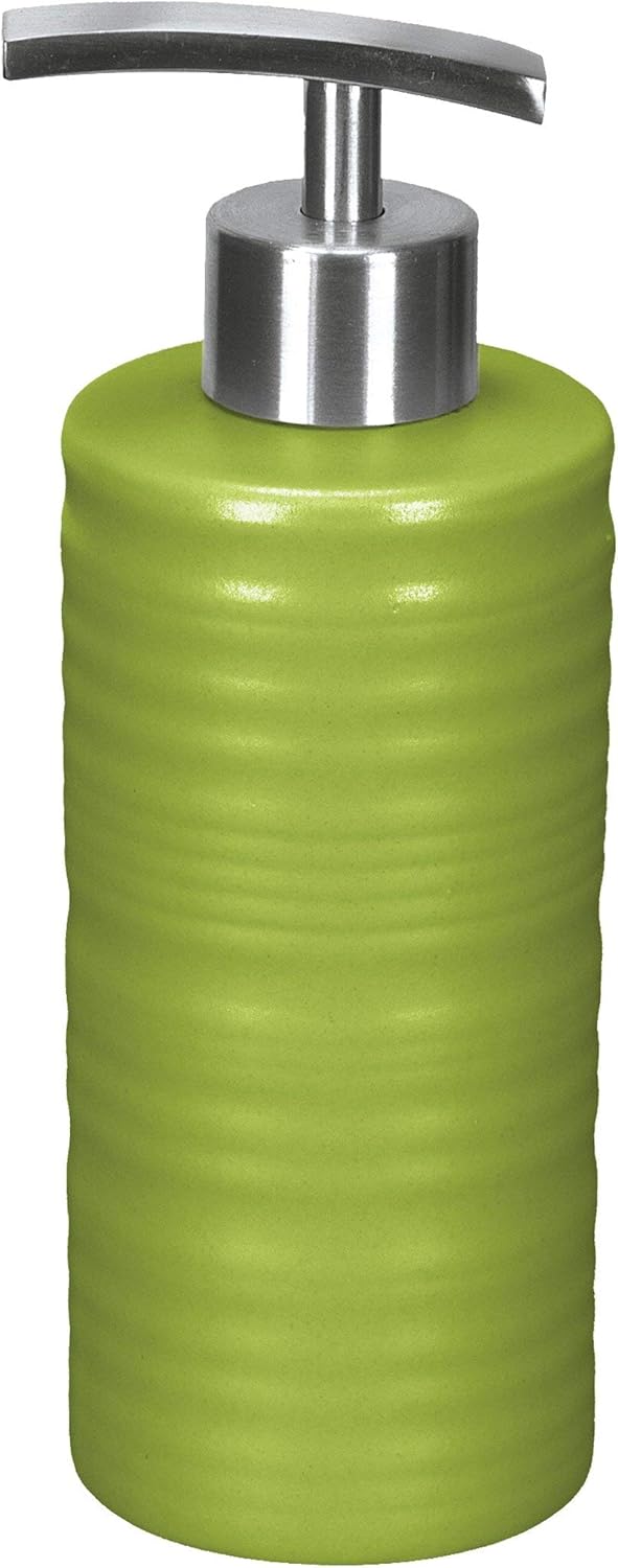 Kleine Wolke Sahara Elegant Stoneware Toilet Brush Holder 14.37" t X 4.72" w (White)