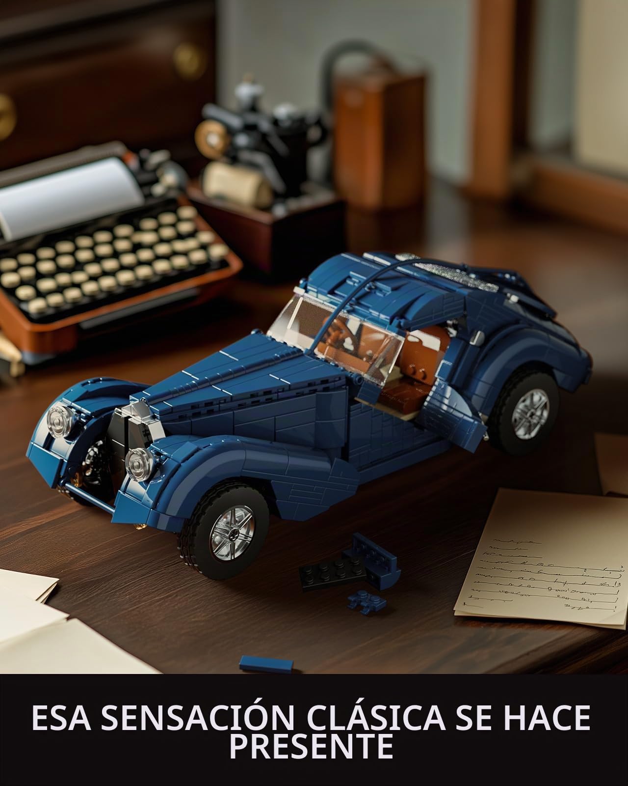 Nifeliz Kit de Maqueta de Coche, Coche Deportivo a Escala 1:14 para Construir, Regalo para Hombres y Mujeres, Decoración para el Hogar y Oficina (1127 Piezas, NF10320)