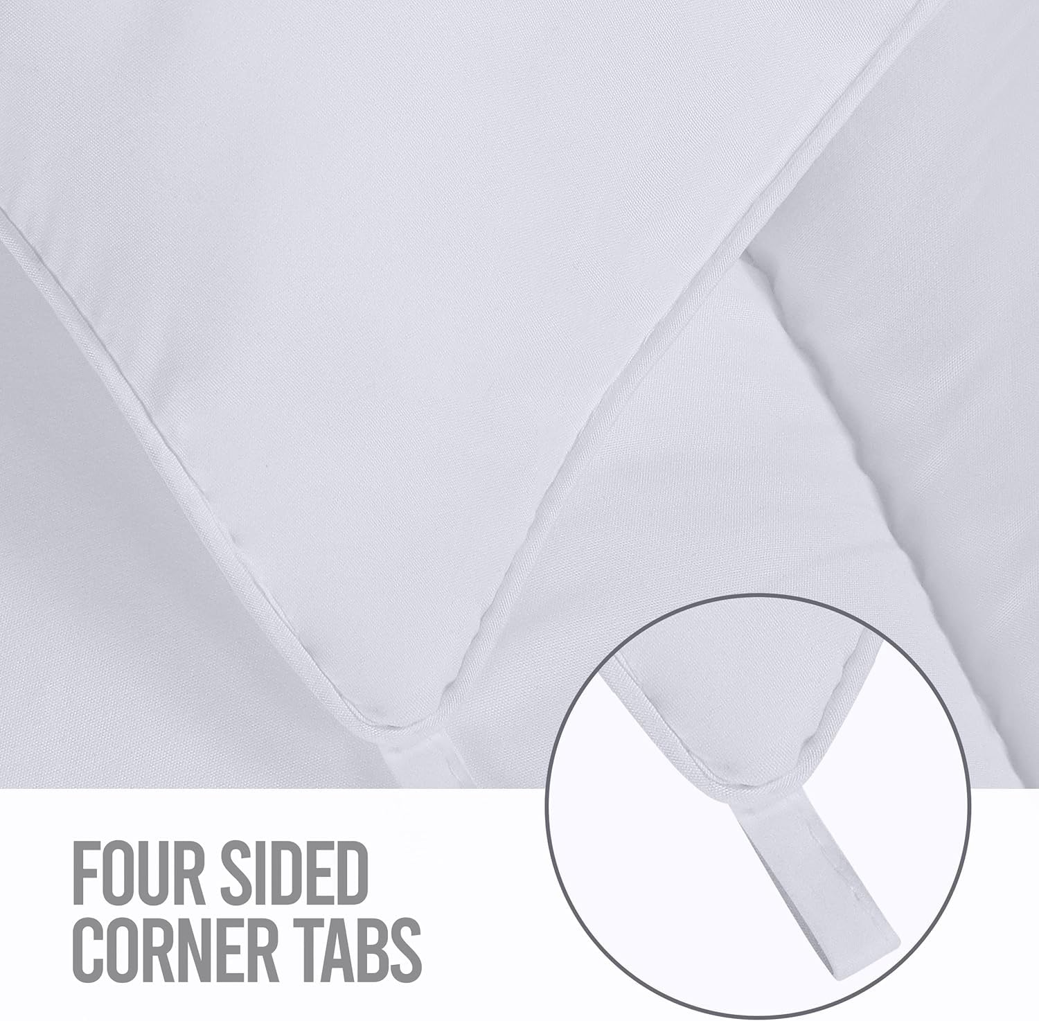Utopia Bedding Piumino 220 x 230 cm, Piumone Leggero per Letto Matrimoniale, Trapunta in Microfibra per Tutte le Stagioni, 100% Imbottitura in Fibra Cava (Bianco)