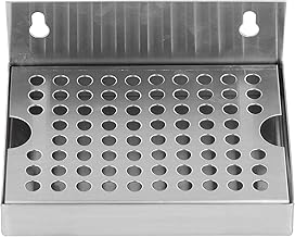 Premium Wall Mounted Beer Drip Tray Stainless Steel Homebrew Kegging Draft Beer Drip Tray and Sturdy Stainless Steel Wall Mouted Drip Tray Perfect for Draft Beer