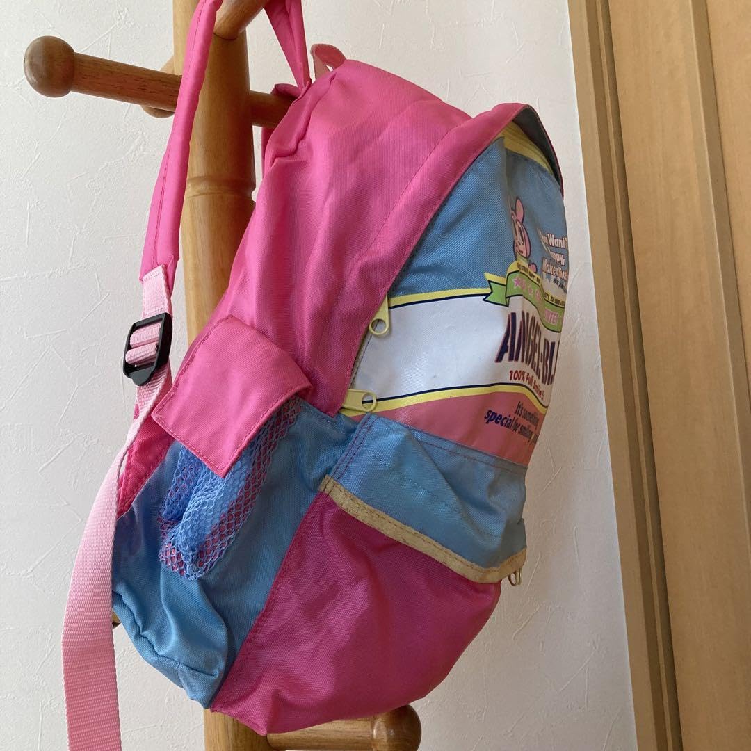 エンジェルブルー　ナイロンリュック　平成レトロ 平成レトロ エンジェルブルー バッグ リュック 購入日即日発送