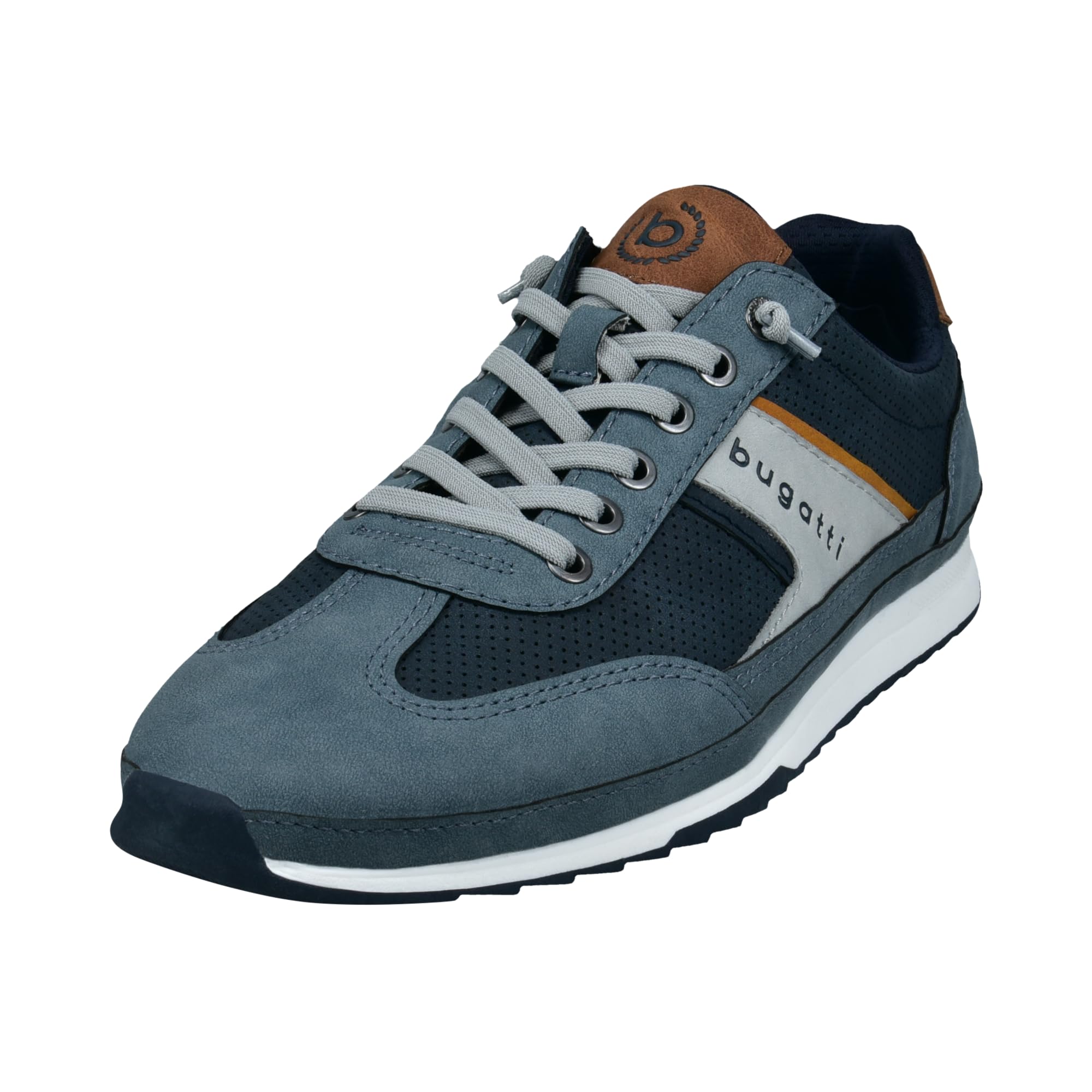 bugatti Man Men's Sporty Lace-Up Shoes, Blue Dark Blue 4041, 11 UK