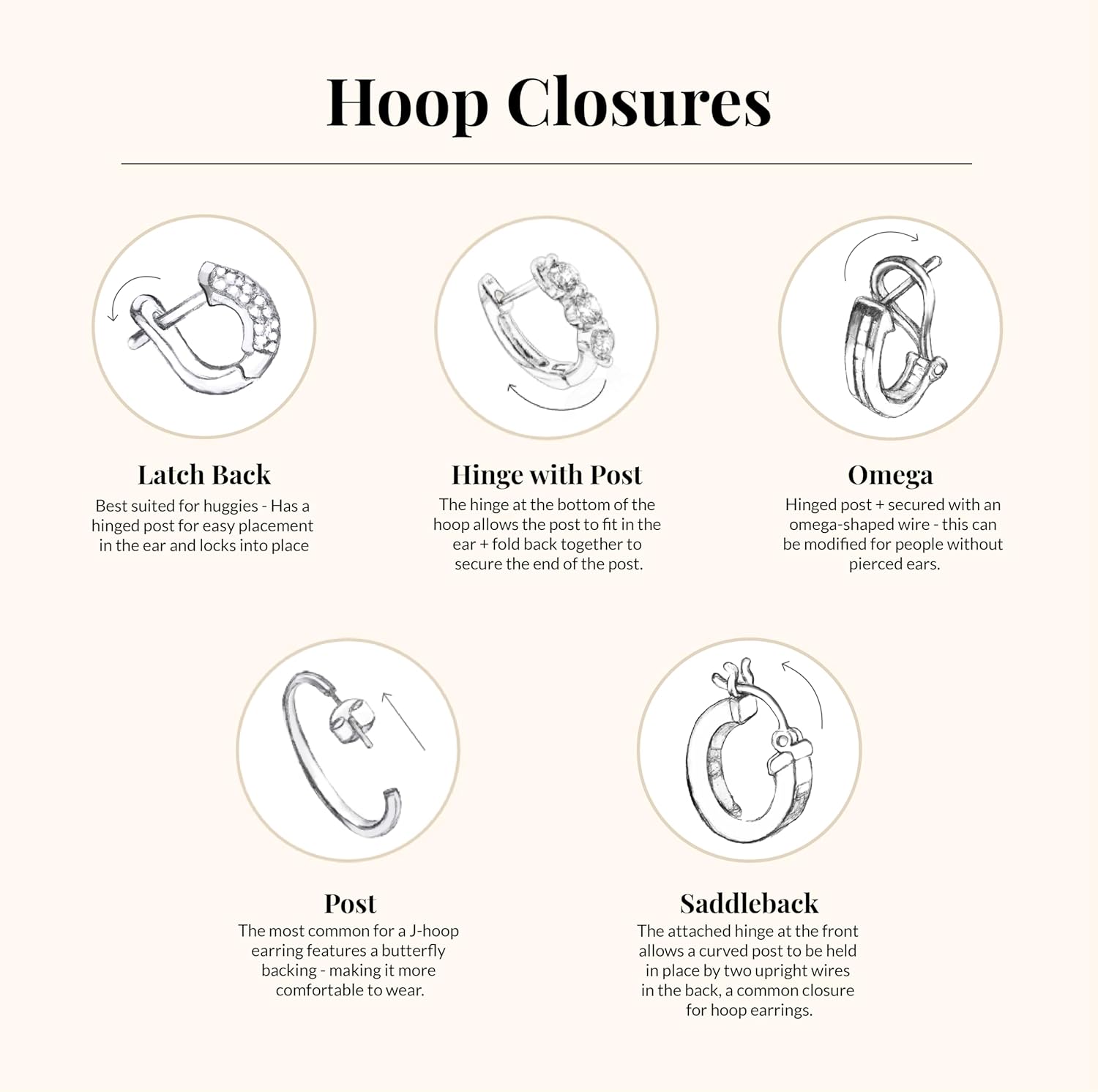 JTV Small Chunky Hoop Earrings for Women - Lightweight Tube with Secure Latch-Back - Classic, Versatile, & Gift-Ready Jewelry - Image 5