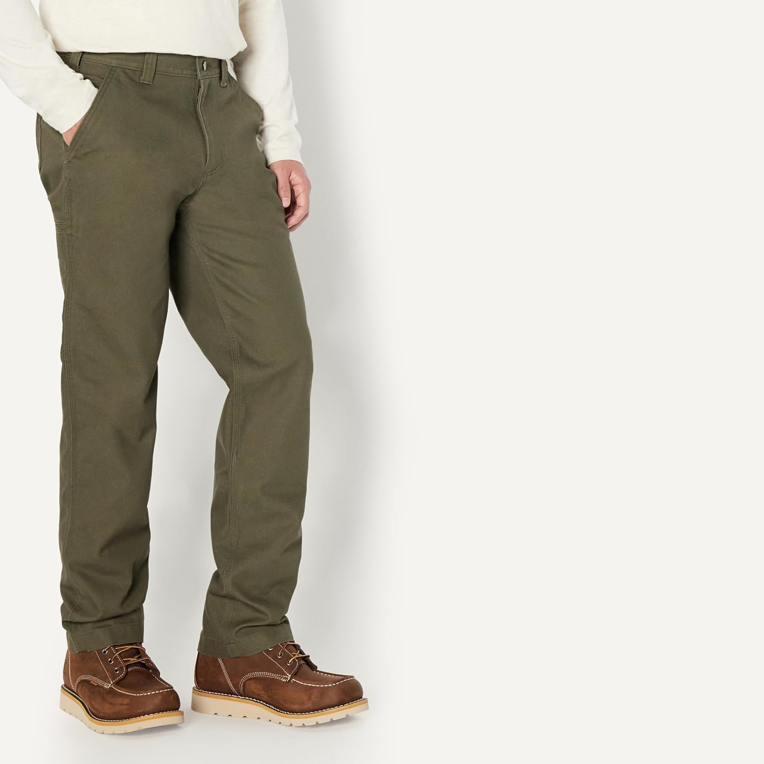 Amazon Basics Men's Relaxed Fit Duck Utility Workwear Pants
