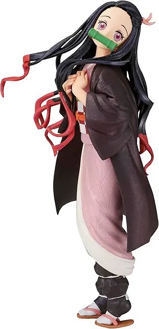 Figurine Nezuko Kamado Demon Slayer 22 cm Multicolore - Collection Anime