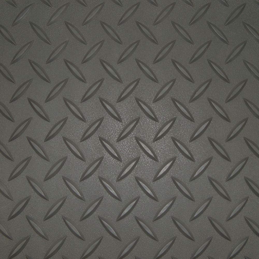 RoughTex 86717 Charcoal Diamond Deck 7.5' x 17' Standard Car Mat (Various Options Available)