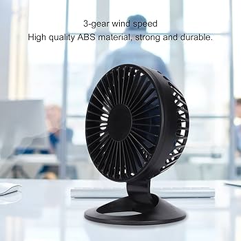 暖房用送風機 暖炉 ブラック 送風ファン 卓上扇風機 高温耐性 USB扇風機 | GH-FANSWCシリーズ | GREEN HOUSE グリーンハウス