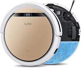 ILIFE V5s Pro aspirador de pó Mop Cleaner com tanque de água, Varredura Automática Esfregando o Robô de Limpeza do Chão