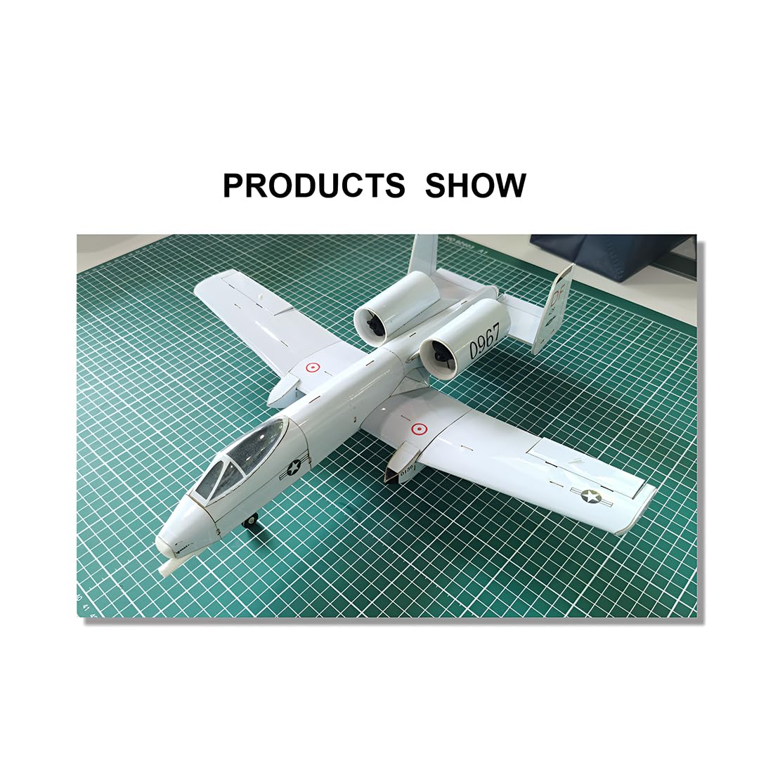 A-10 Zestaw szybkich modeli myśliwców, podwójny wentylator kanałowy 30 mm, zestaw samolotów stałoskrzydłowych z rozpiętością skrzydeł 430 mm, samolot wojskowy DIY dla początkujących