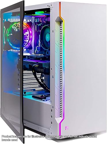Miniatura 5 de Skytech Archangel Gaming Computer PC Desktop - Ryzen 5 3600 3.6GHz, GTX 1660 Super 6G, 500 GB SSD, 16GB DDR4 3000MHz, ventiladores RGB, Windows 10