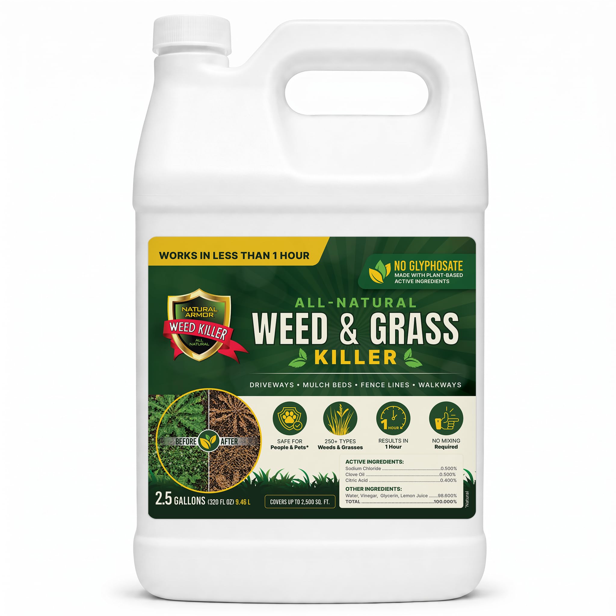 Natural Weed Killer - No Glyphosate! -12