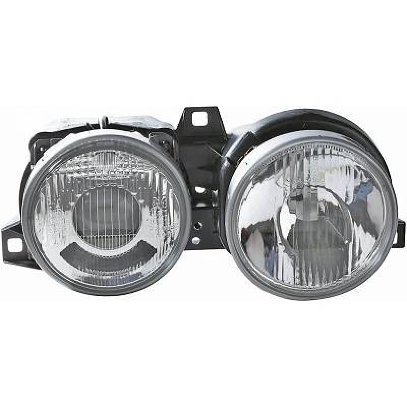 Faro delantero izquierdo H1 compatible con BMW 3 1987-1994 Halógeno