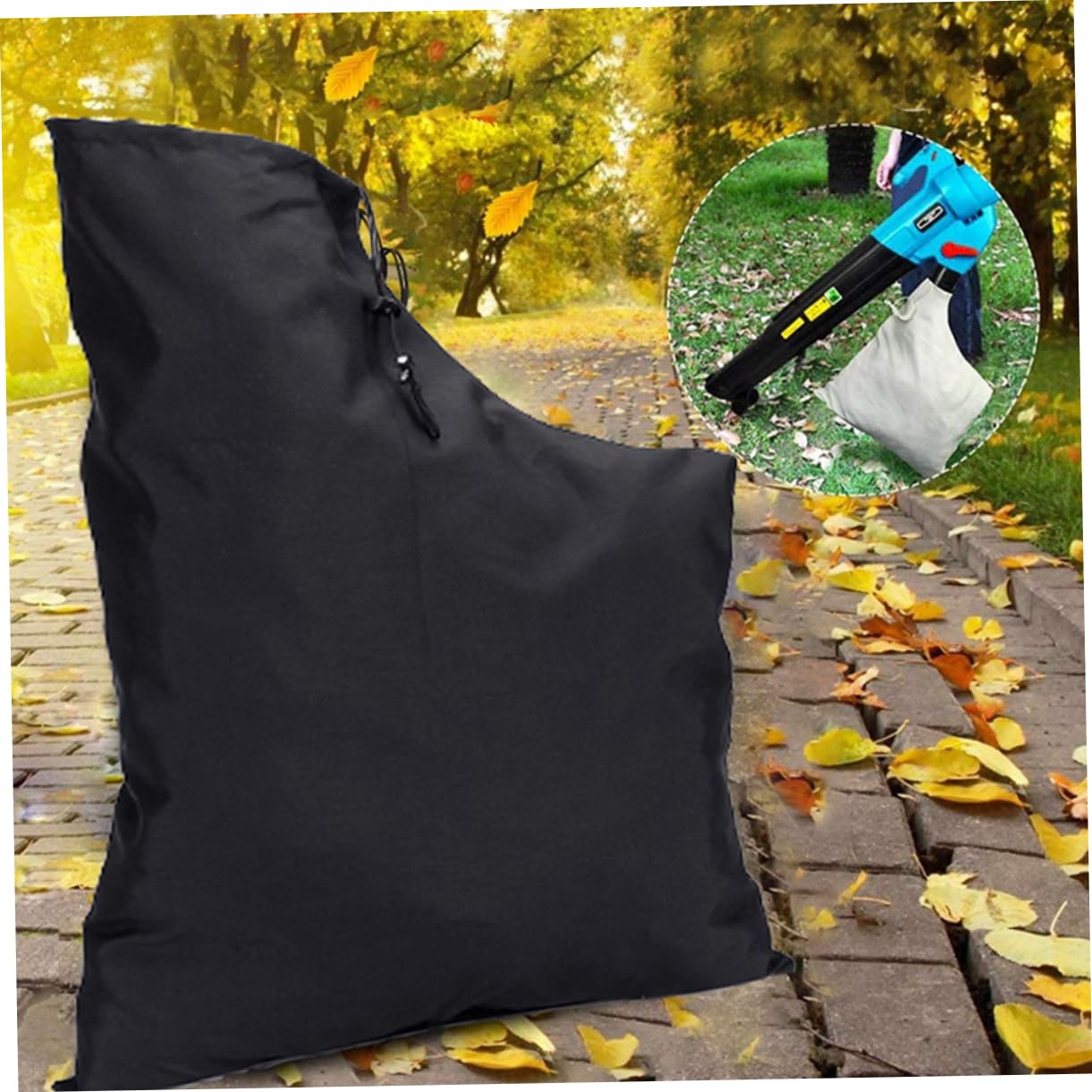 YARNOW 10piezas Bolsa Recolectora De Bolsa para Soplador De Resistente y Práctica para Jardín y Hogar Fabricada Oxford Duradera