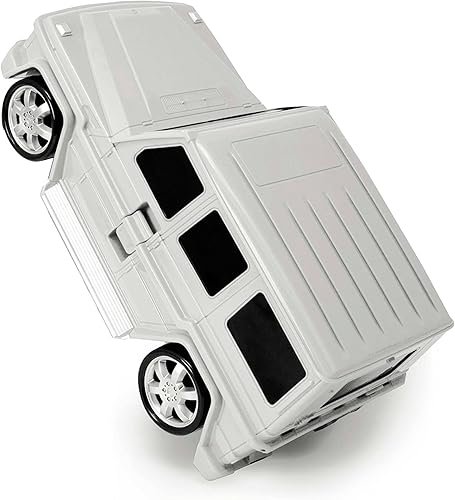 Miniatura 4 de CERWIN-VEGA Maleta de equipaje de mano ligera para niños Mercedes Benz G Wagon color blanco Blanco Modelo de coche