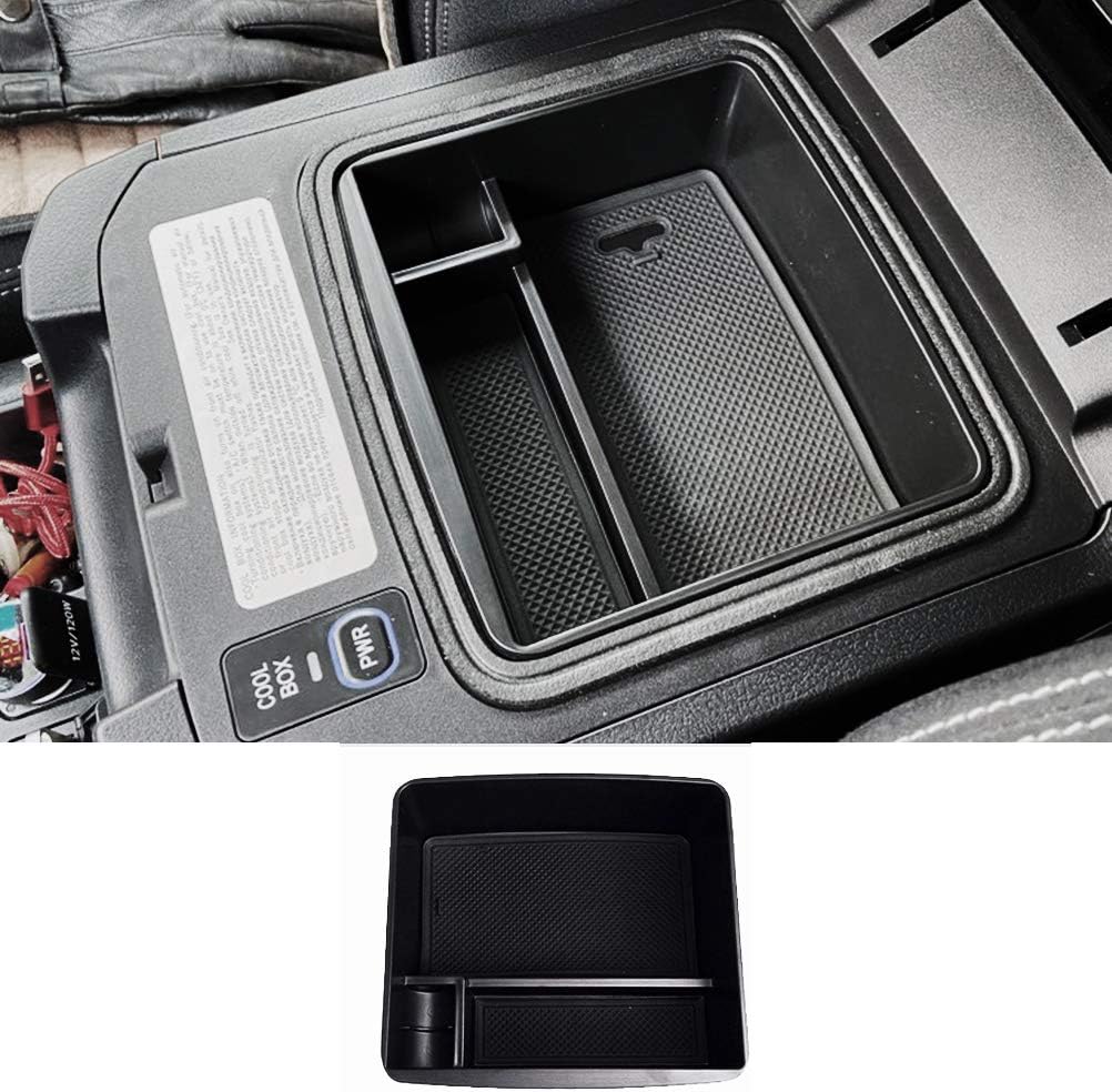 Armrest Storage Box Phone Holder Center Console Organizer Container
